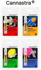 Cannastra HHC Cartridge bundle, 99% HHC, All in One Set - 4 flavours x 0.5 ml